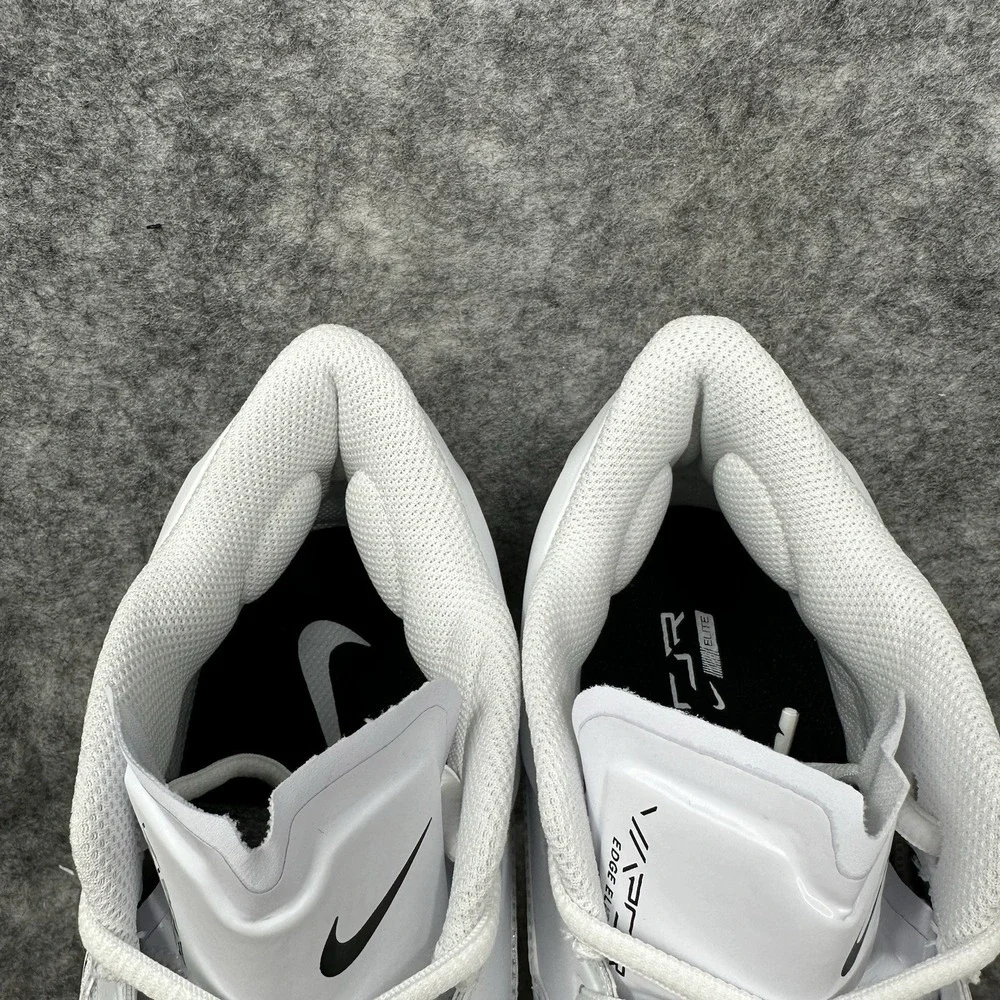 Nike Vapor Edge Elite 360 2 Football Cleats Mens Size 13 White Silver FD5713-100